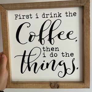 Coffee wall decor